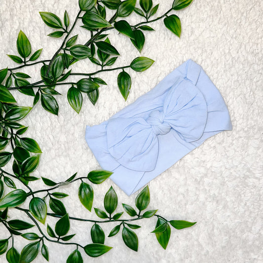 The Light Blue Baby Headband