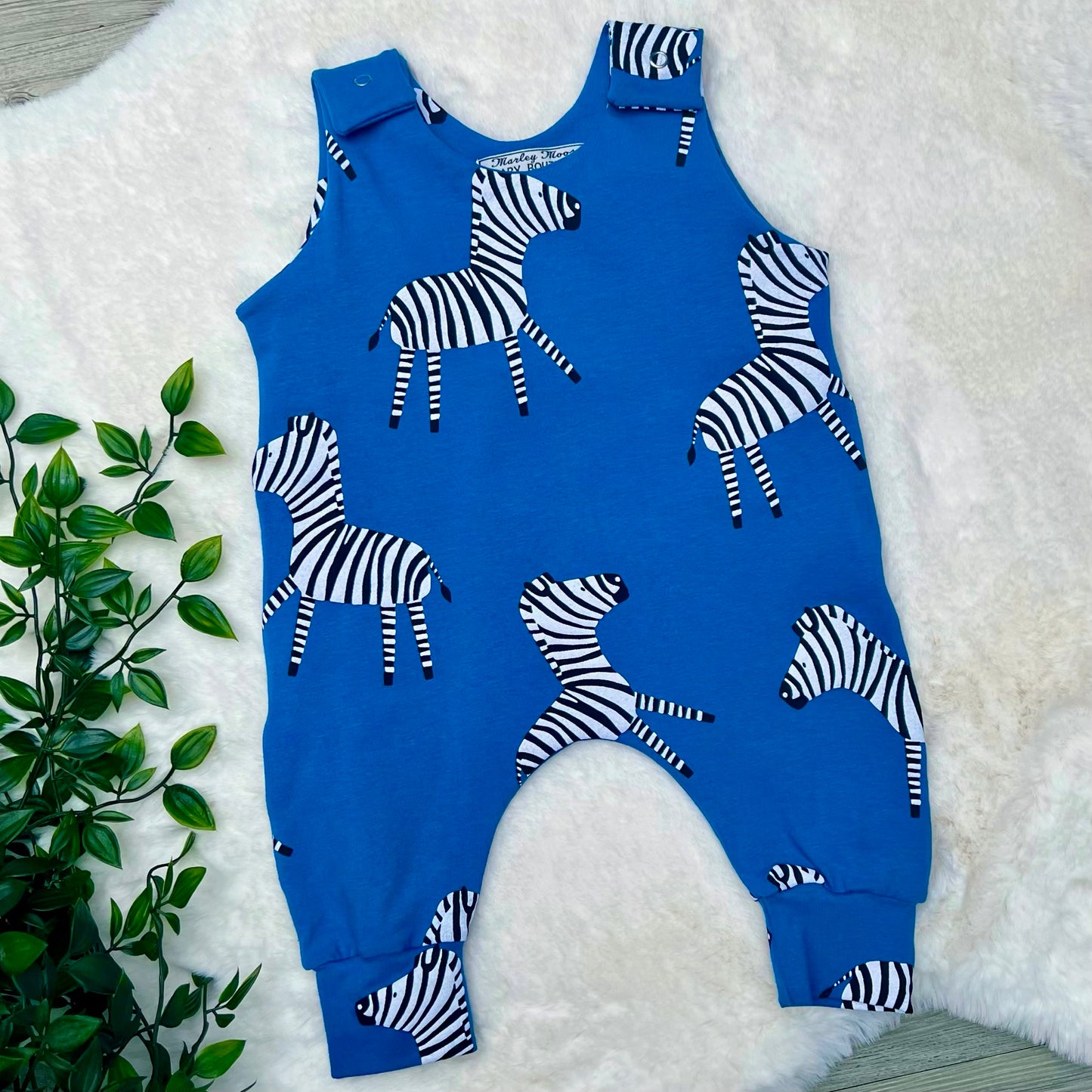 The Zebra Romper