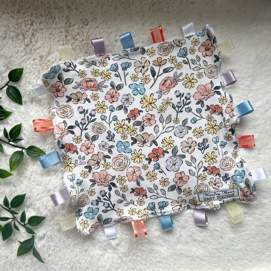 The Ditsy Floral Taggy Baby Comforter