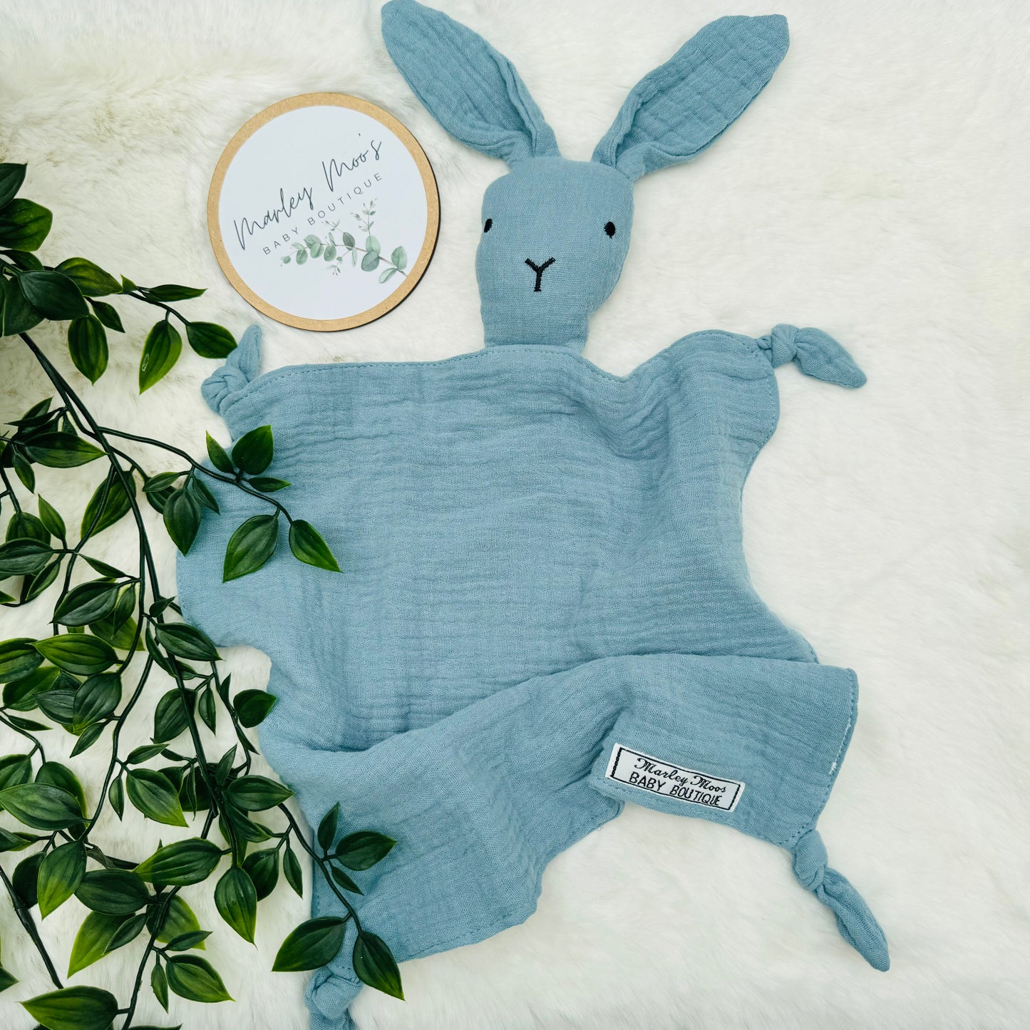 The Blue Rabbit Comforter