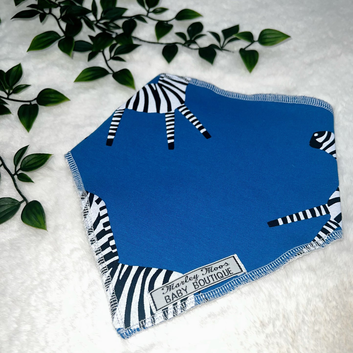 The Zebra Baby Bib