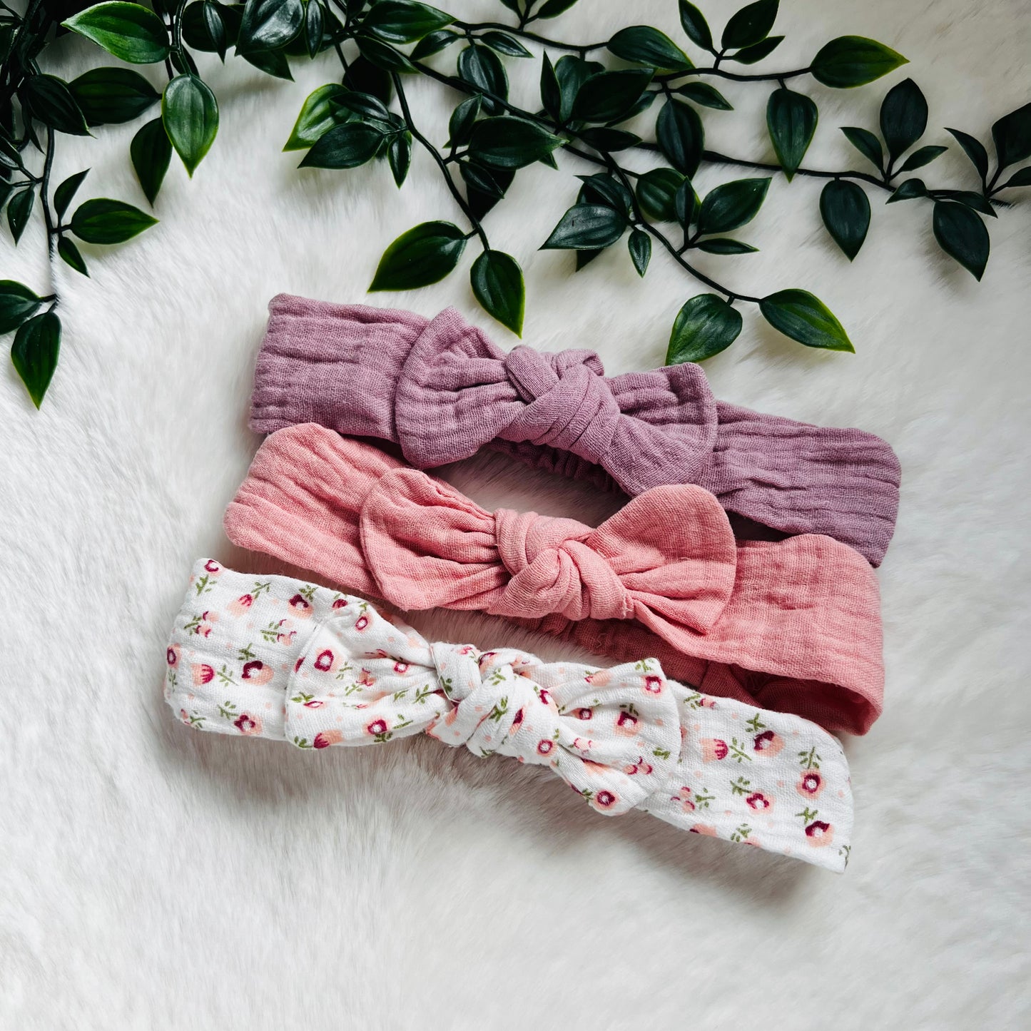 Set Of Three Baby Headbands- Oh So Pretty