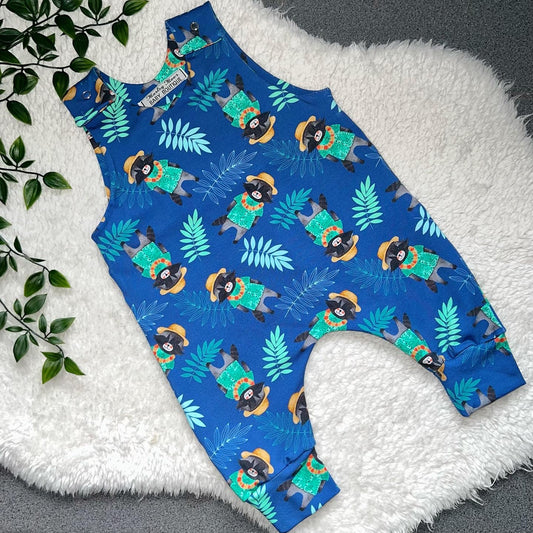 The Hawaiian Raccoon Romper