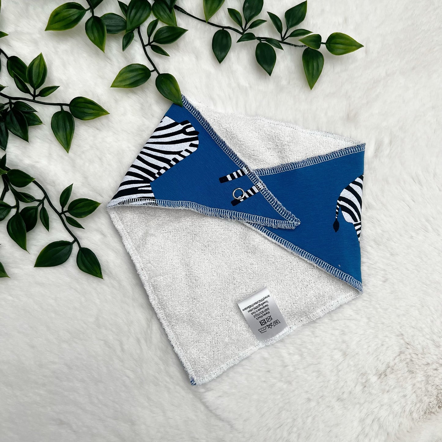 The Zebra Baby Bib