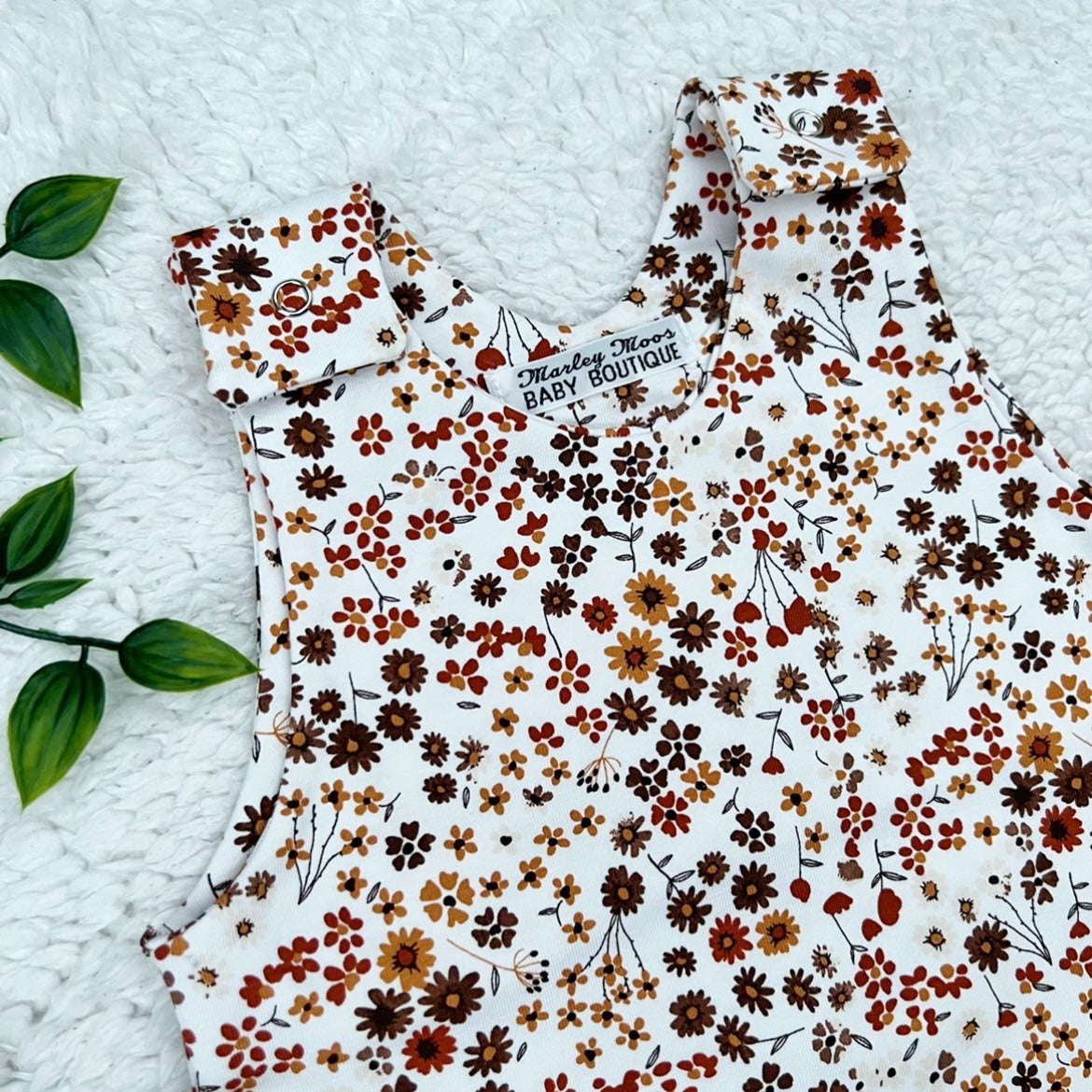 The Autumn Floral Romper