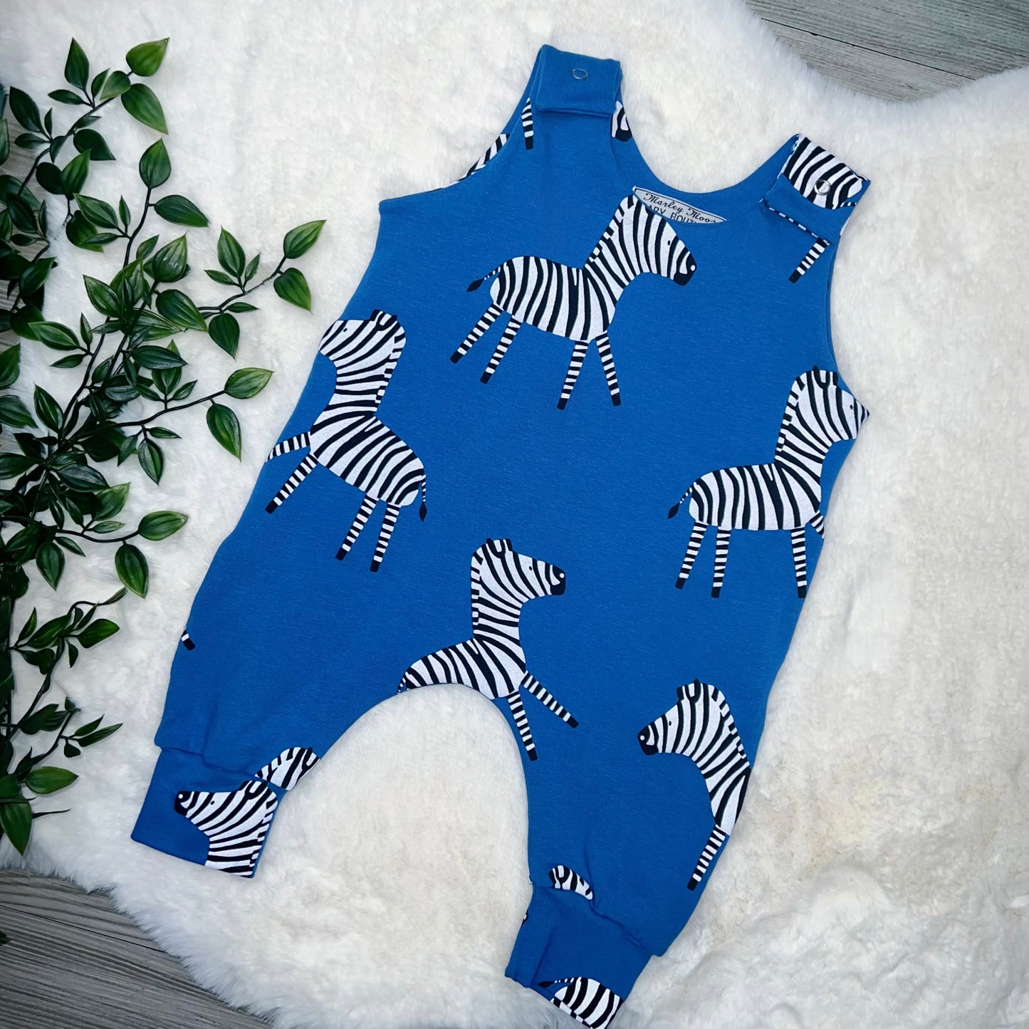 The Zebra Romper