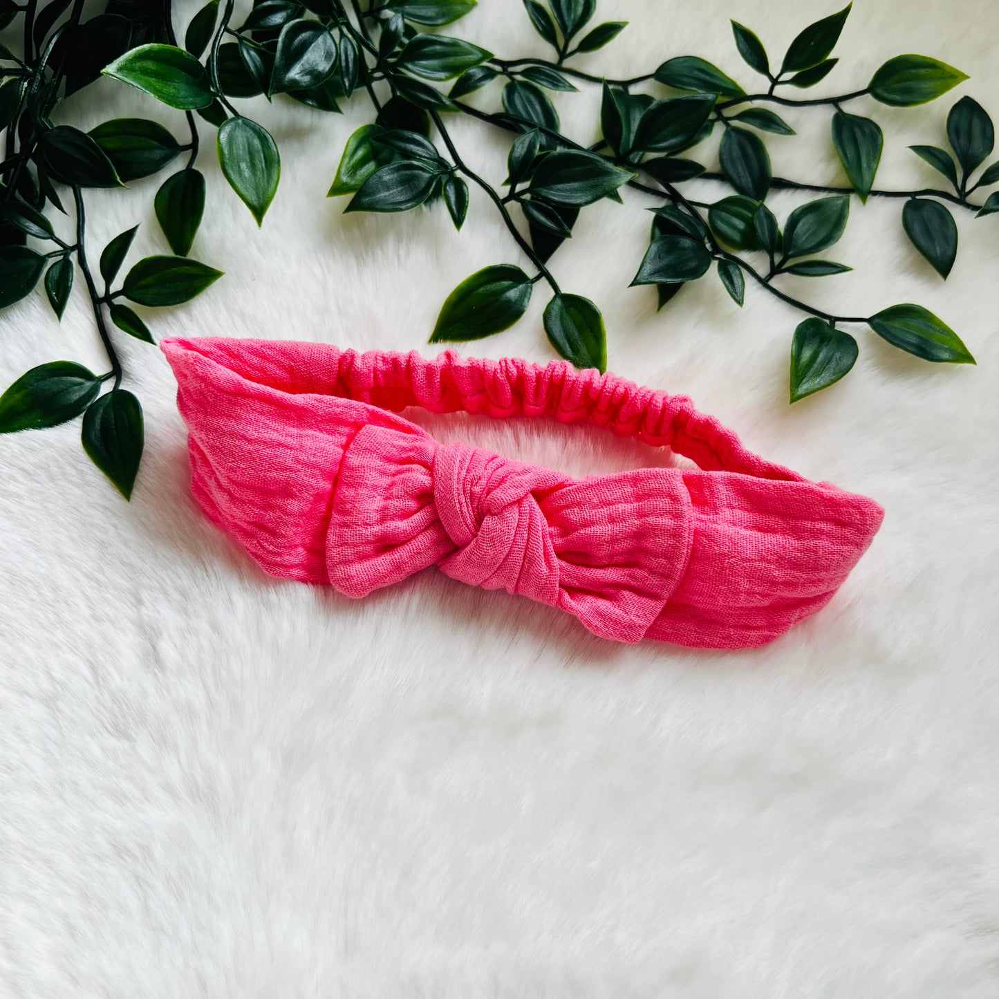 Set Of Three Baby Headbands - Pretty In Pink