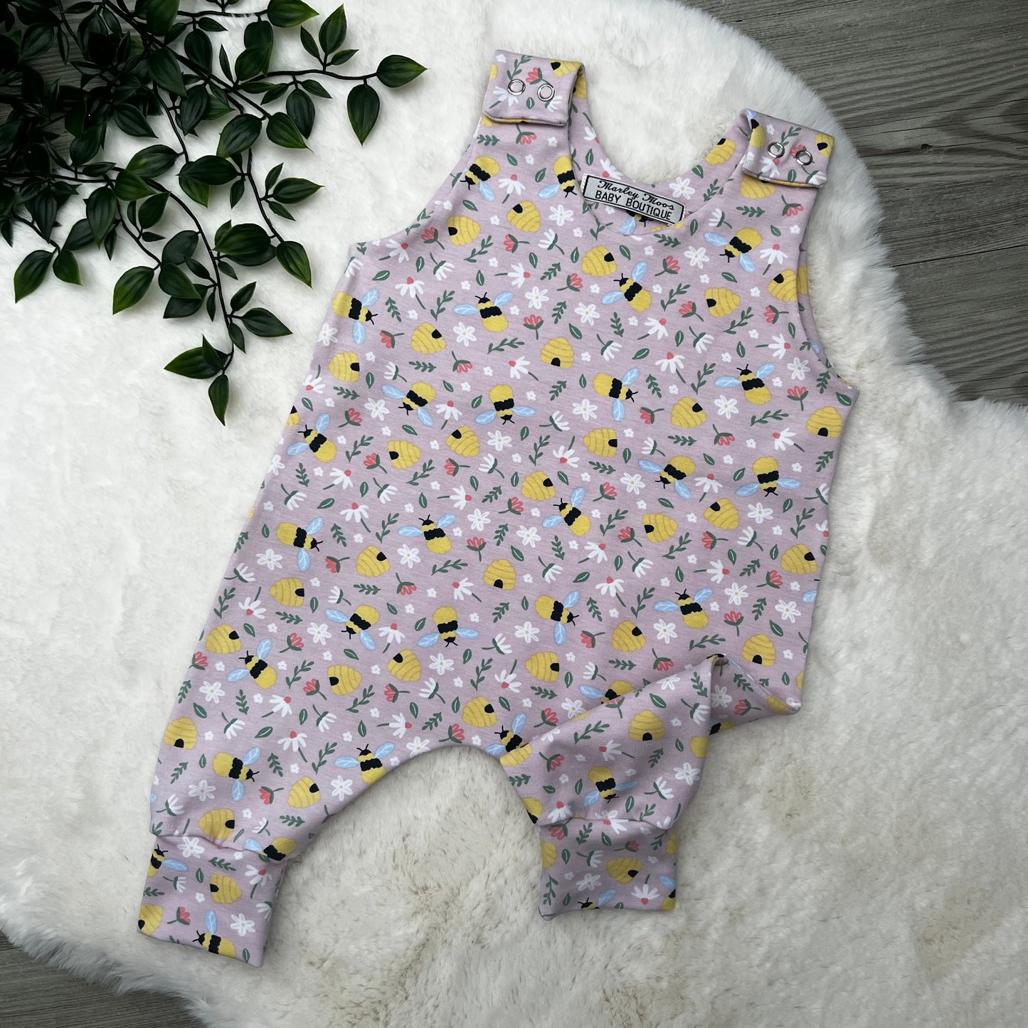 The Bumble Bee Romper