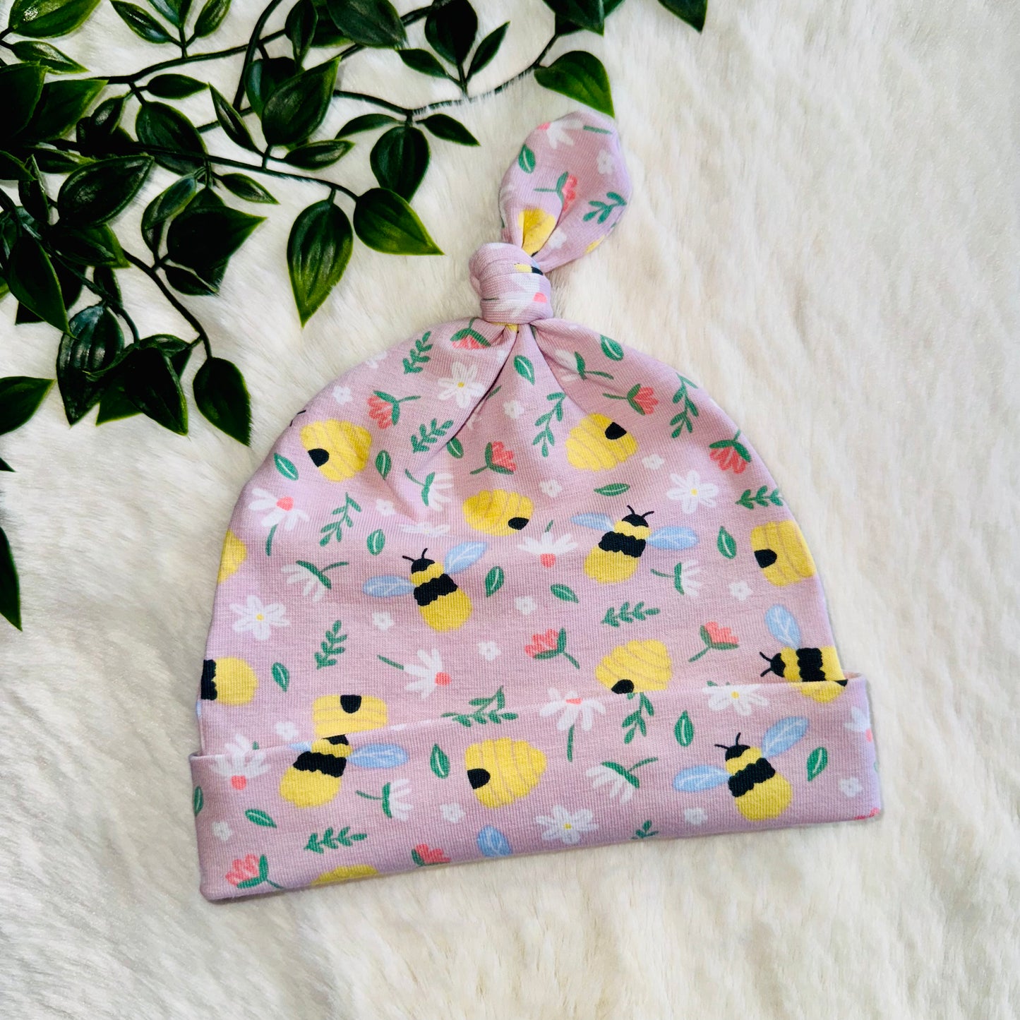 The Bumble Bee Baby Hat