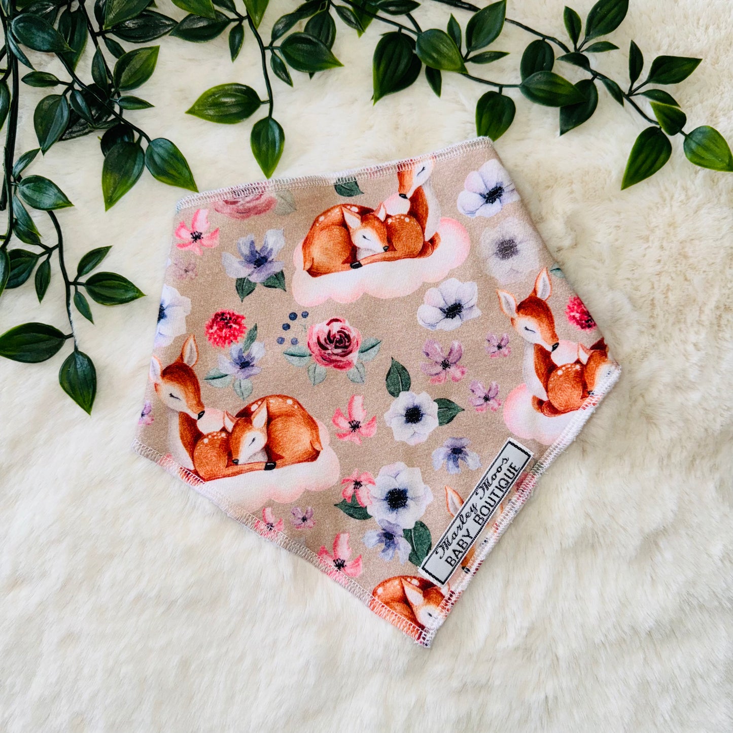 The Little Fawn Baby Bib