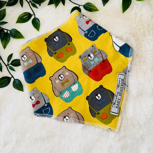 The Cuddly Bear Baby Bib