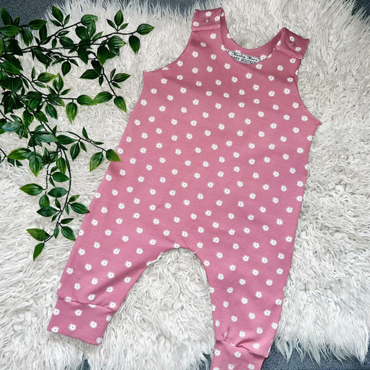 The Pink Daisy Romper