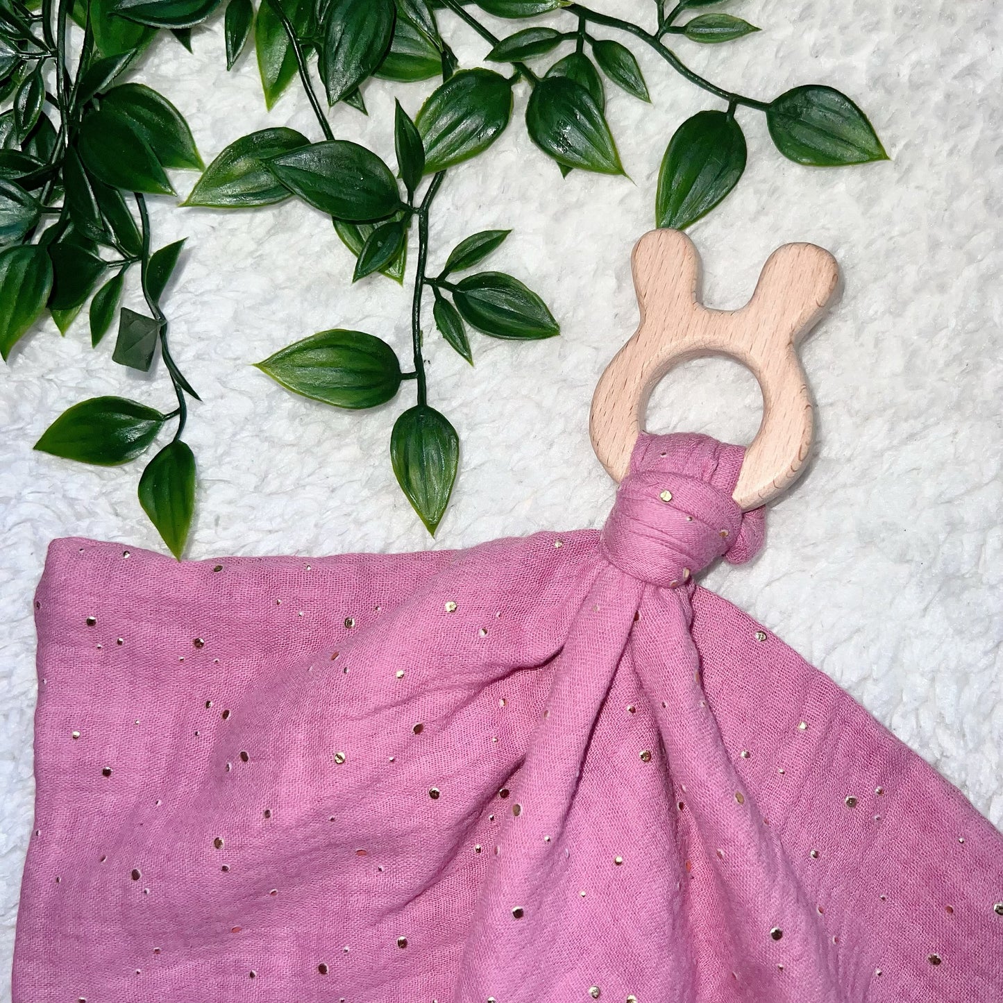 The Pink Little Bunny Comforter