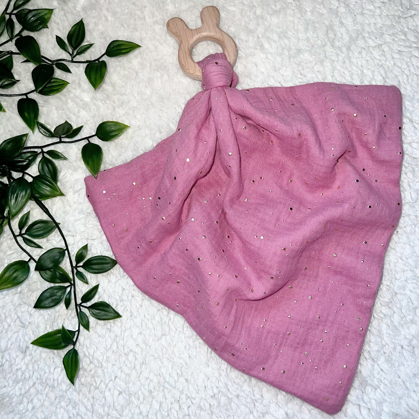 The Pink Little Bunny Comforter