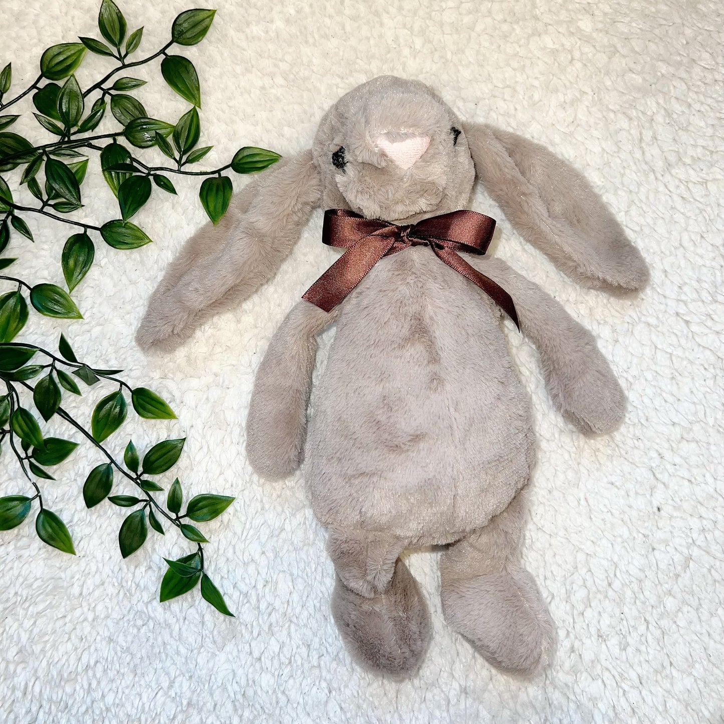 Baby Bunny Rabbit Soft Toy - Brown