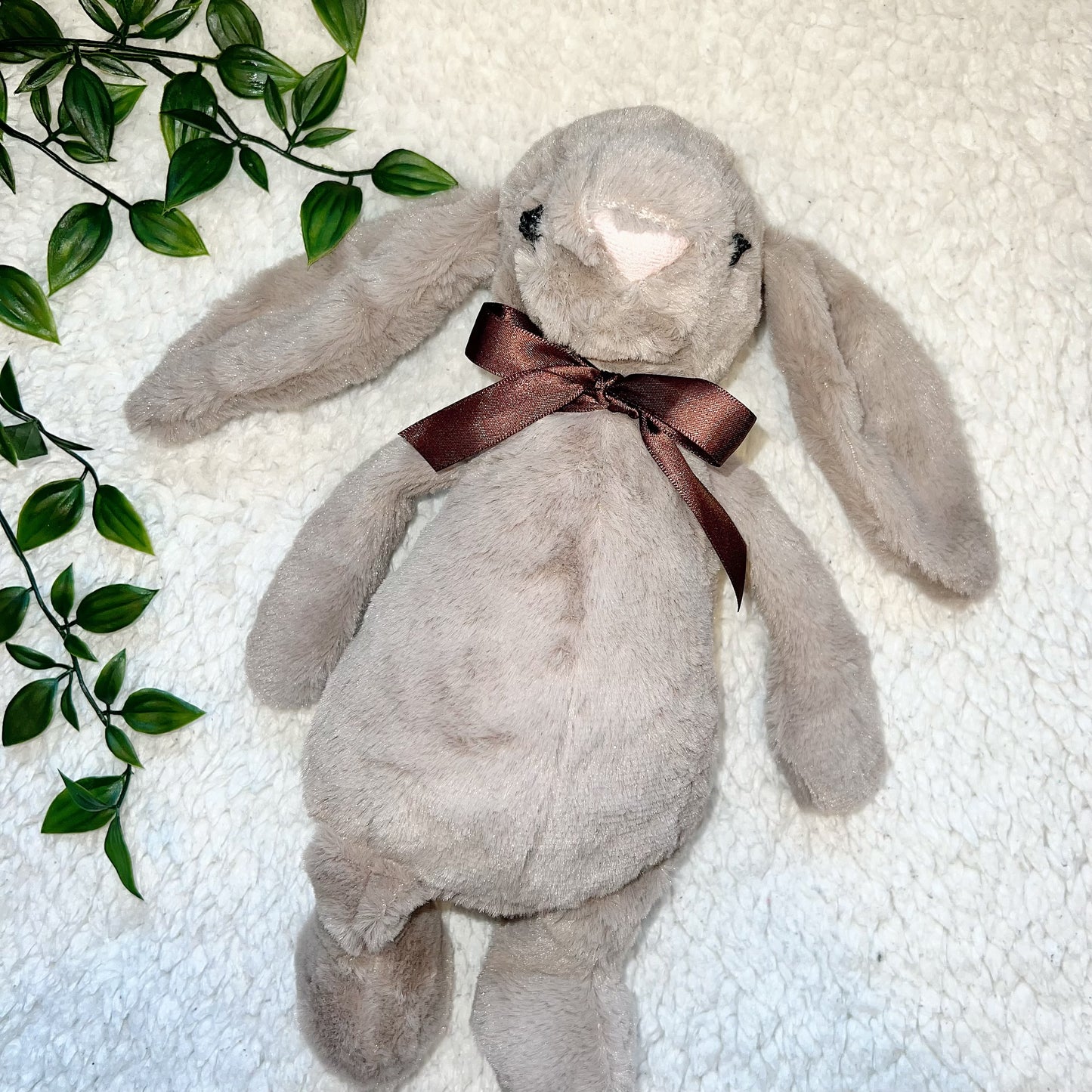 Baby Bunny Rabbit Soft Toy - Brown