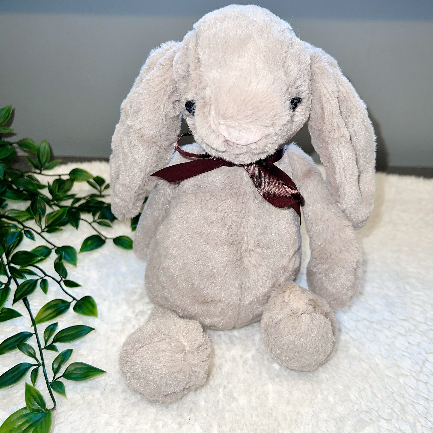 Baby Bunny Rabbit Soft Toy - Brown