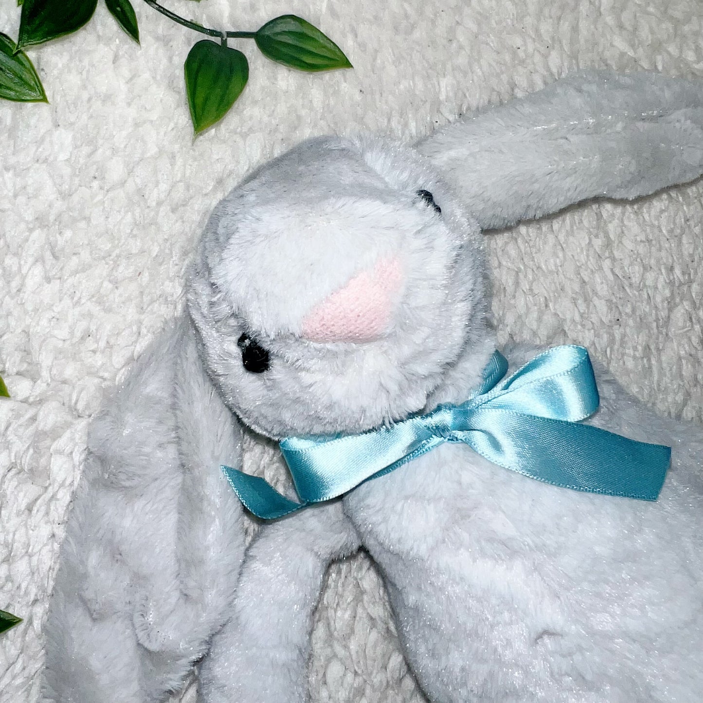 Baby Bunny Rabbit Soft Toy - Grey