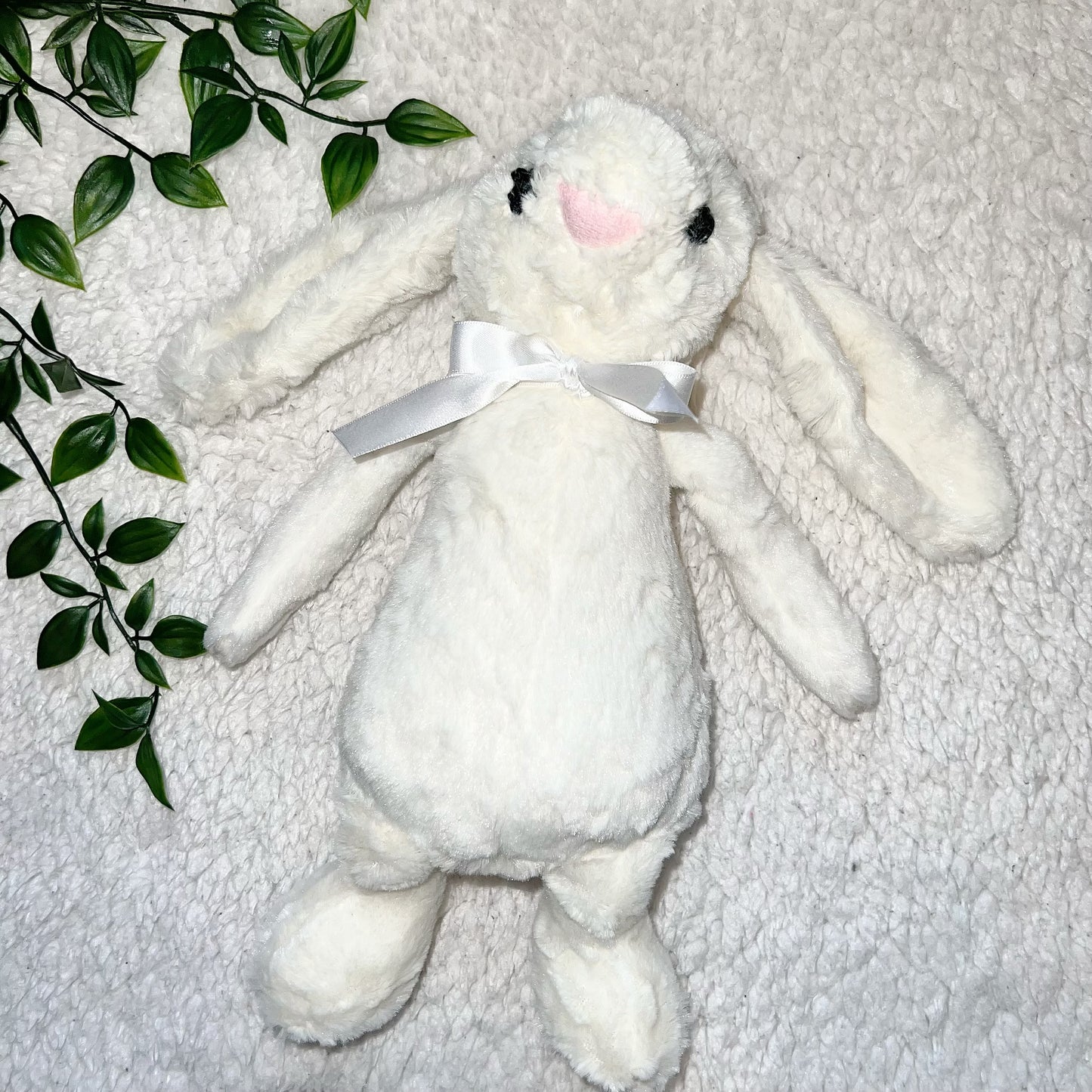 Baby Rabbit Soft Toy - Cream